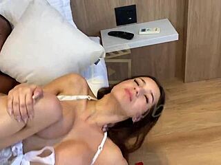 young fiancee gets her pussy stretched by big black cock lover before marrying cuckold husband on xvideos