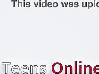 uhh i cant believe this teen got fucked doggystyle rough behind her twins back at the party