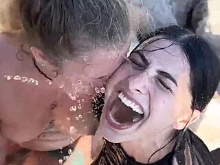 Holidays In Barcelona With Kaitlyn Katsaros In Outdoor Fetish Play