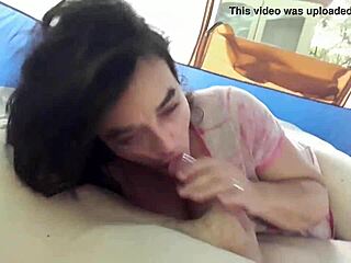 Subtle Shy Head Game with Deepthroat on Monster Cock