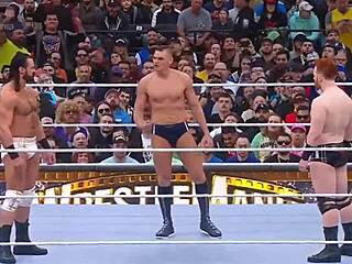 gunther battles sheamus and drew mcintyre for intercontinental championship at wrestlemania 39