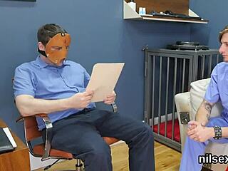 Hey, this wicked teen got painful anus treatment in the assylum