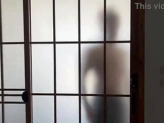 i just love getting tied up while i give a deepthroat blowjob to this cute teen couple for a moaning facial cumshot.