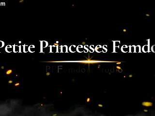 he made me worship asses pussies feet with spit in this femdom joi pov session full of dirty talk humiliation and small cock jerk off instructions