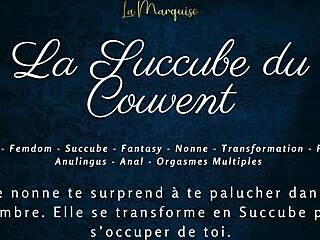 La succube du couvent unleashes wild desires in french audio porn with horny succubus action.