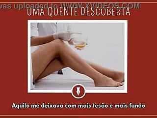 What subtle hints emerge from libertine tales during a depilation session