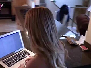 nasty sage fucks her stepdad when shes away seth brogan creampies her