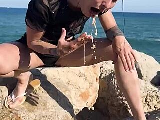 Holidays In Barcelona With Kaitlyn Katsaros In Outdoor Fetish Play