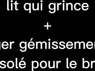 Mes voisins share intimate moments with orgasm sounds in this voyeur audio recording.