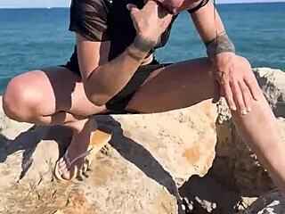 Holidays In Barcelona With Kaitlyn Katsaros In Outdoor Fetish Play