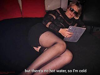 oh man, this bitch is beggin' to get sodomized like a hot stepmom with dirty talk... rough anal orgasm creampie close up!