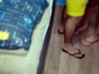 I gave my boyfriend a titjob for the first time and he came on my big natural tits.