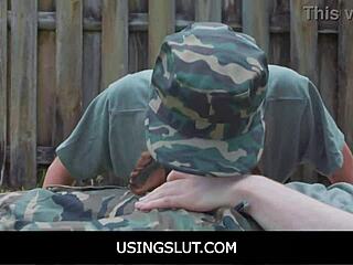 Usingslut Freeuse Hot Teens Anytime Sex for Drill Instructor Boot Camp