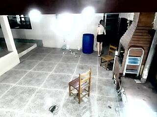 the man thought he was just asking for help but ends up ripping clothes off his unfaithful wife for a dirty blowjob and doggystyle sex