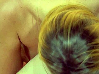 i love when my lesbian friend uses a sex toy and licks my pink taco while we're kissing in lingerie