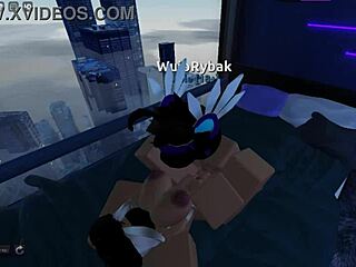 Hey step sister, why is this horny Roblox boy fucking you with his big cock?