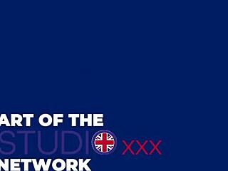 two young students giving a classy handjob in their uniforms