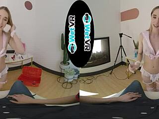 blonde teen rides big cock missionary until creampie fills tight wet pussy