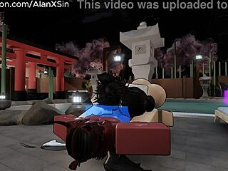 Why do two pretty girls try my dick in Roblox condo game?