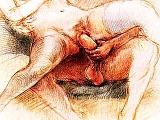 vintage erotic art collection