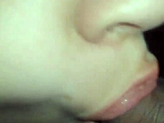 Hey, I wake up my stepsister with my dick in her mouth, she's a cute Colombian with big ass and tits.