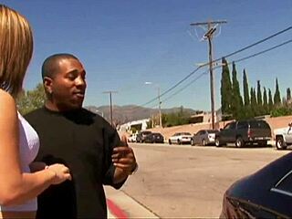 Ashleah takes big black cock bareback