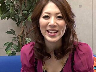 Wow, this Asian beauty got lucky being the center in a steamy threesome with creampie action!