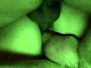 Sexy Bitch Takes Double Penetration From Guys In Dimmed Room With Cum In Mouth!