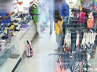 Officer Will Pounder Pounds Ameena Green's Tight 18+ Pussy and Ass in Office Shop Bust!