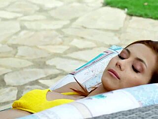 Bikini Babes Veronica Leal And Alexis Crystal Dive Into Outdoor Anal Threesome