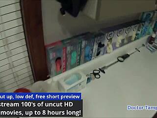 hey, dr tampa's locking up naomi alice with big ass and tits in latex gloves pov