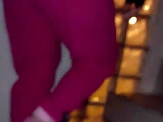 I feel so thrilled harassing this curvy Venezuelan mature in Stitch bride costume on Lima streets for public anal flashing part 1.