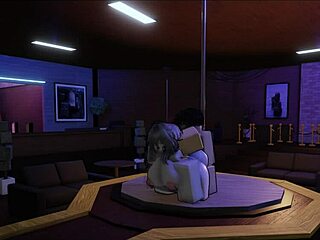 This Roblox slut just bends over doggystyle and begs for breeding like a total whore.