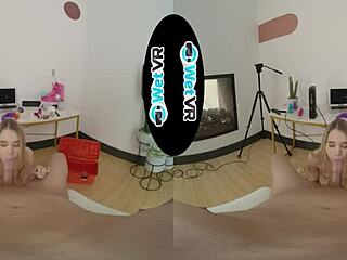 blonde teen rides big cock missionary until creampie fills tight wet pussy