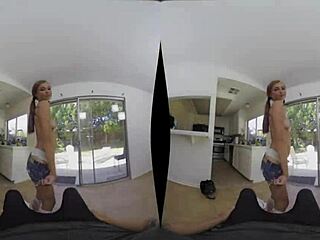 Babysitter bonus features horny teen Carolina Sweets in hardcore POV action with big cock.