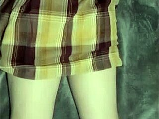 Stepfather catches young student stepdaughter watching porn on her phone in real homemade encounter.