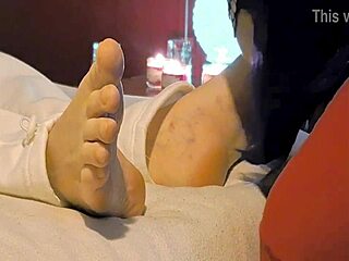 This is the best foot licking I've ever gotten from you