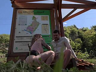 He pulled me over on the roadside for a quick doggystyle fuck as cars passed by