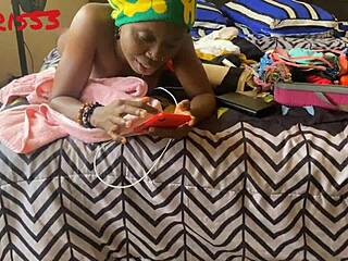 petite lagos teen twerks for big black cock quickie