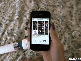 horny stepmom discovers something exciting with a young couple in this cheating group scenario