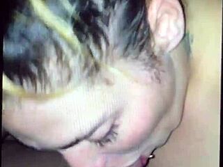 Wow Tiffany sucks jonbs fat cock with intense passion!