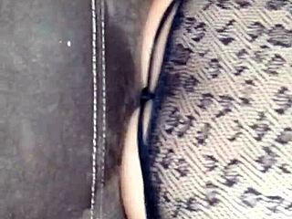 gon shake that ass in pantyhose during group session