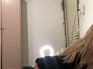 Amateur Brunette Fucks Real Sex Doll in Anal Assfucking with Toys