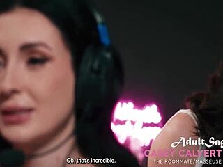 Hey, ever thought about streaming dreams that echo with pleasure screams? Casey Calvert and Charlotte Sins make it intriguing!