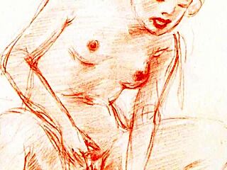 vintage erotic art collection