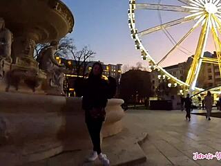 Cute Petite 18+ Girl Rides Big Cock In Budapest Sex Vlog Jamie Young 18+