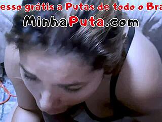 Wife Camila hints at sucking another guy's big cock while masturbating