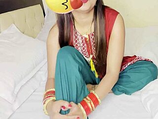 i quenched the thirst of my young chotu servant in bathroom with horny indian handjob