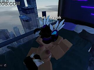 Hey step sister, why is this horny Roblox boy fucking you with his big cock?