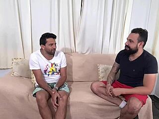 first time porn video attempt with skinny brazilian doing anal creampie